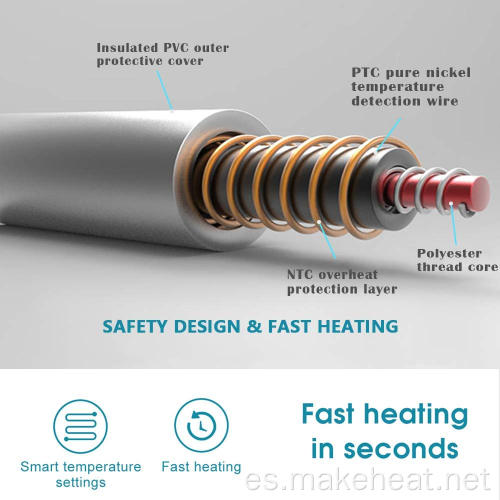 Almohadilla de calentamiento Sunbeam, almohadilla de calentamiento rápido ultra suave con control de temperatura preciso y diseño de apagado automático, alivia eficazmente el dolor